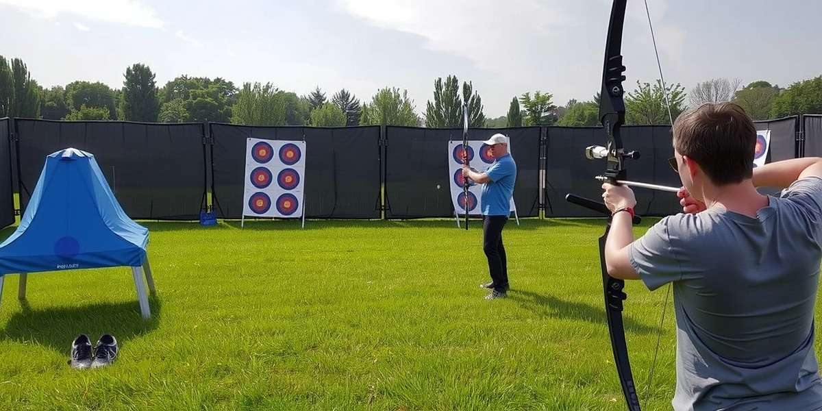Archery Aces training mode where players practice aiming at various targets